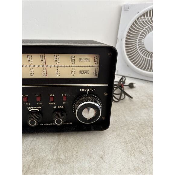 R.L. DRAKE MODEL 2-A COMMUNICATION RECEIVER - Picture 4 of 10